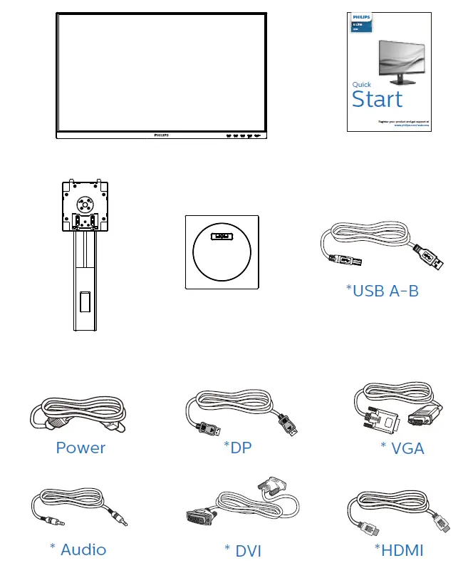 PHILIPS 272S1 S Line LCD Monitor fig 1