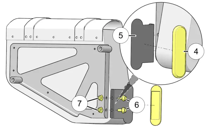 INDIAN MOTORCYCLE 2882518 Solo Saddlebag Kit - fig1