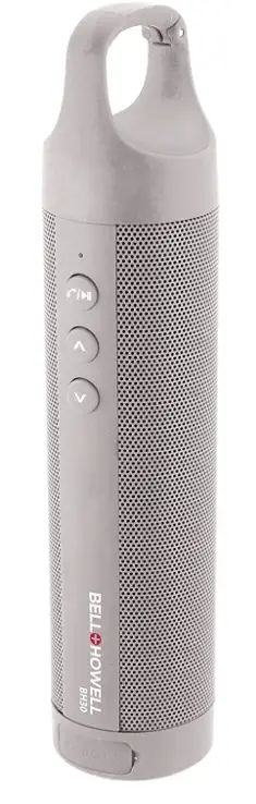 Bell-Howell-BH30-S-Slimline-Waterproof-Clip-On-Bluetooth-Speaker