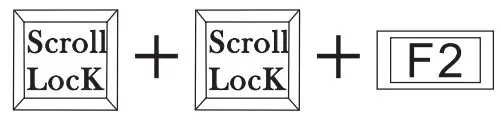 TESmart PKS0802A10 4 Port Dual Monitor DP KVM Switch - keyboard hot keys 5