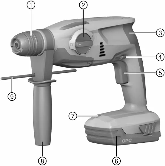 HILTI TE 2-A22 - Fig 1a