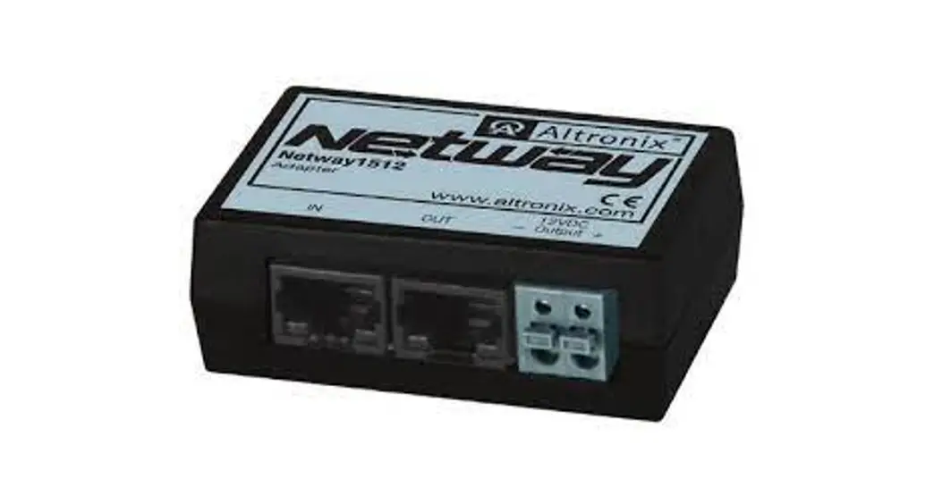 Altronix Netway8g Poe Managed Midspan Solution Installation Guide