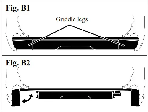 PRESTO electric Tilt-n-Fold - fig B C