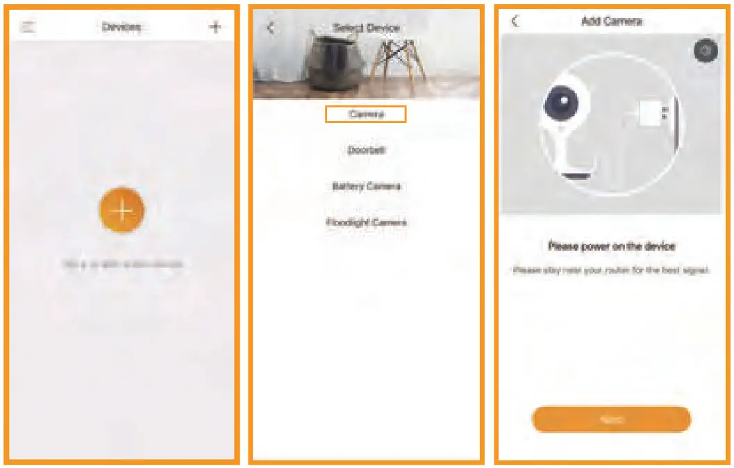 Arenti Smart Indoor Wi-Fi Camera - On screen