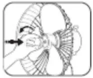 celsius CELPF400W 40cm Pedestal Fan - Assembly2