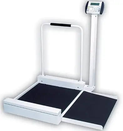 Cardinal Scale Detecto 6495 Platform Wheelchair Scale User Manual