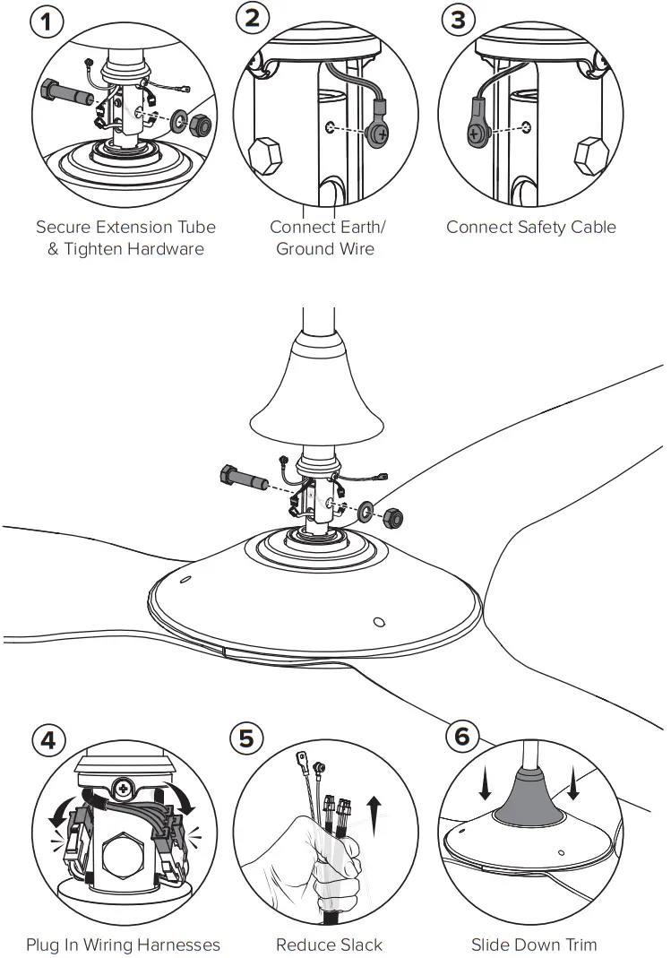 BIG ASS FAN FR127C U1H Haiku L 52 Inch Indoor White Ceiling Fan - Fig 9