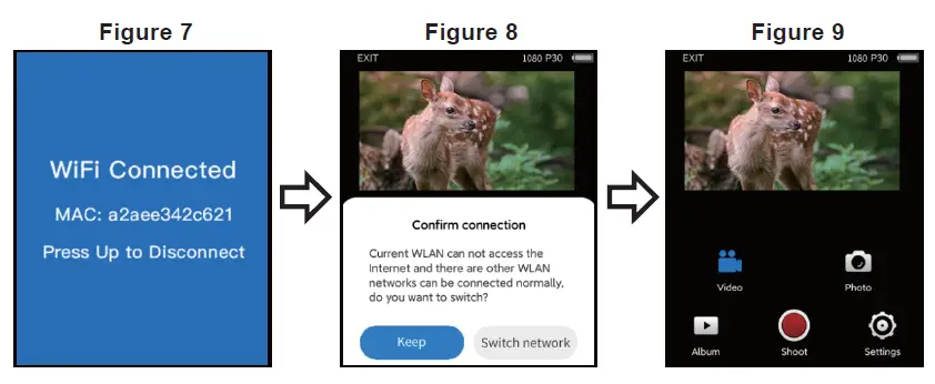 BLAZEVIDEO NDL703P-V1.2 Wireless Bluetooth WiFi Game Trail Deer Camera 3