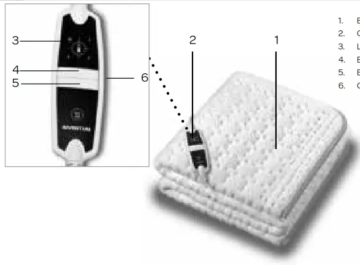 INVENTUM HN1300V Electric Heat Blanket - Fig14