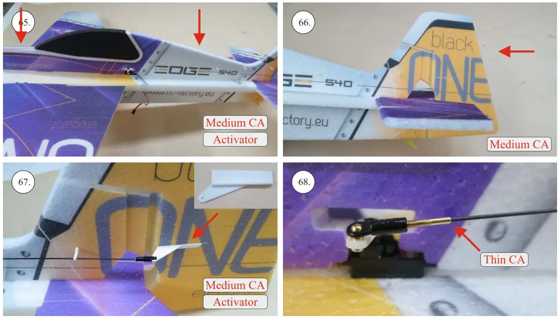 EDGE T101 540 V3 1m RC Wingspan EPP - Product Overview 23