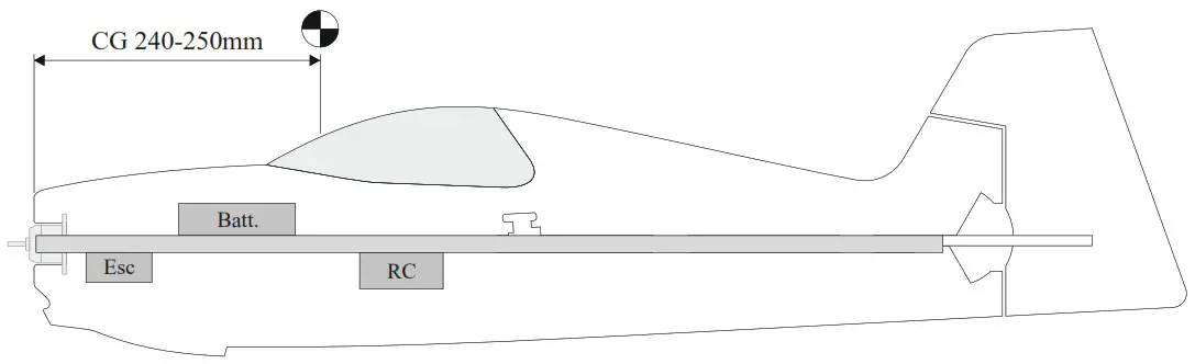 EDGE T101 540 V3 1m RC Wingspan EPP - Product Overview 26