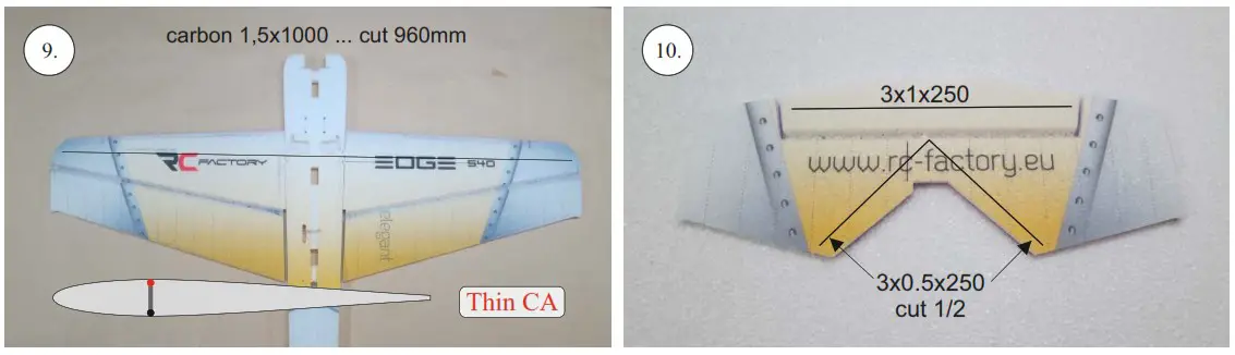 EDGE T101 540 V3 1m RC Wingspan EPP - Product Overview 3