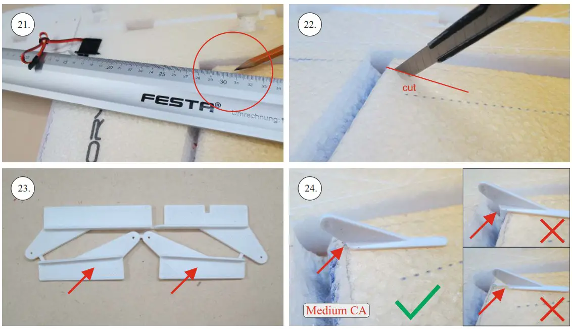 EDGE T101 540 V3 1m RC Wingspan EPP - Product Overview 7