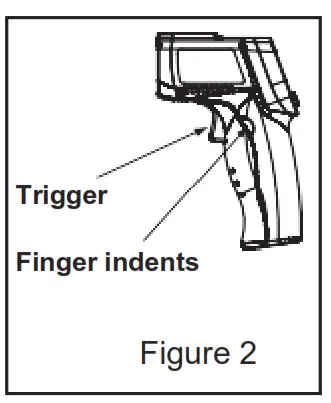 GYS GM300 Infrared thermometer - battery