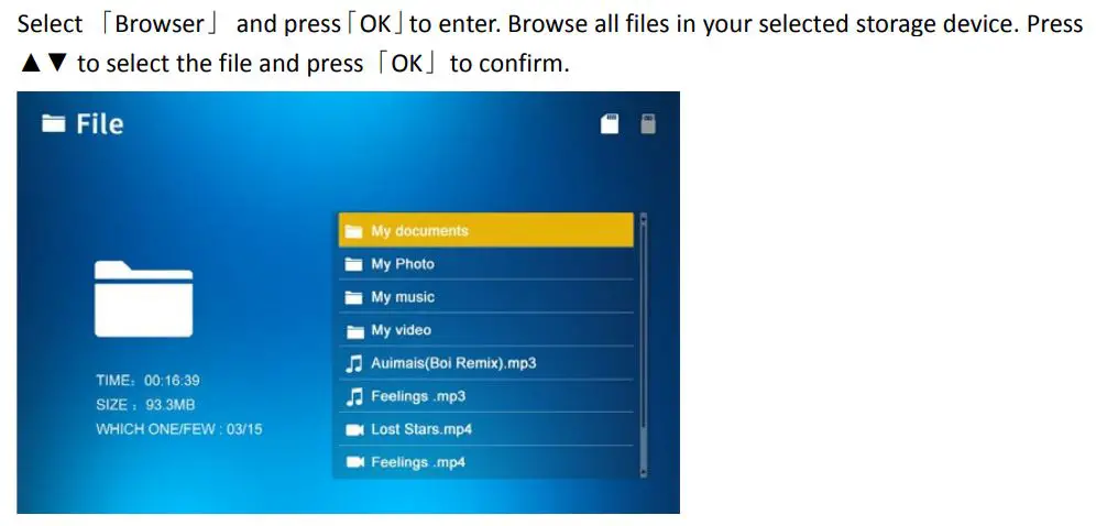 Rollei DPF-120 Pissarro Digital Photo Frame User Guide - File