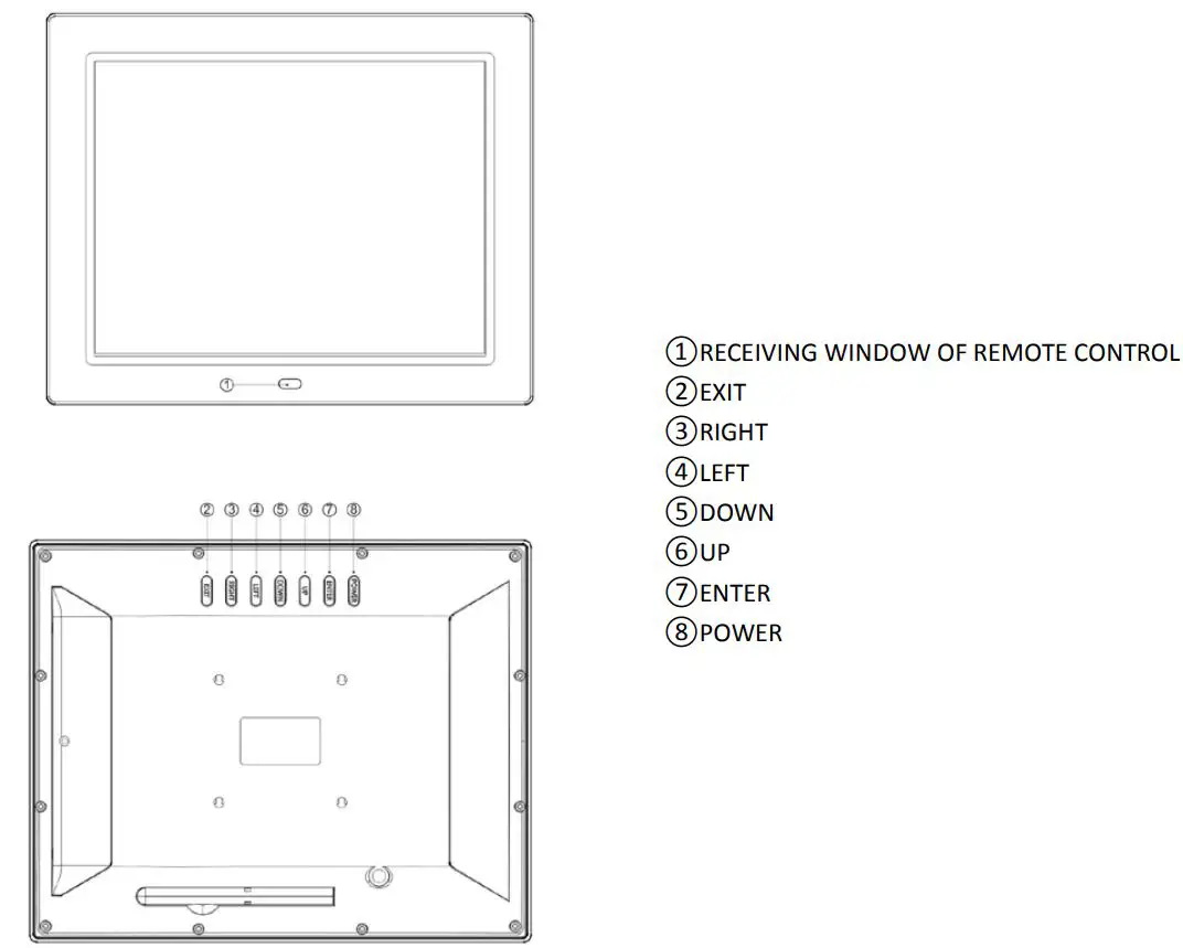 Rollei DPF-120 Pissarro Digital Photo Frame User Guide - Product Overview