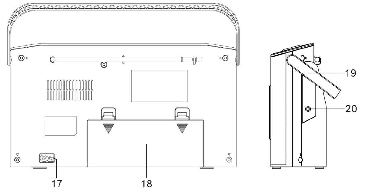 soundmaster RCD1755 CD-Radio 5