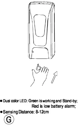 Checkpoint 603002 Sanitiser Dispenser with Adjustable Stand - FIG15