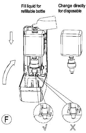 Checkpoint 603002 Sanitiser Dispenser with Adjustable Stand - fig10