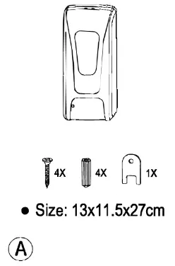 Checkpoint 603002 Sanitiser Dispenser with Adjustable Stand - fig5