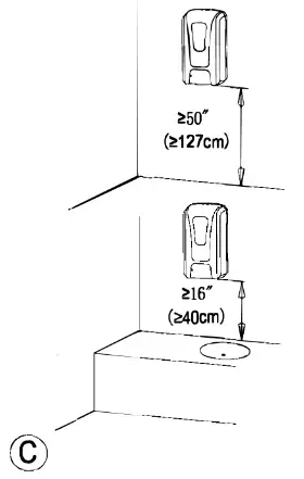 Checkpoint 603002 Sanitiser Dispenser with Adjustable Stand - fig7
