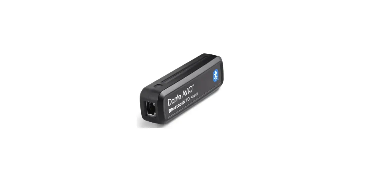 Interstate Audio Adp-bt-au-2x1 Dante Avio 2x1 Bluetooth I-o Adapter User Guide