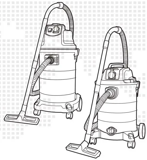 Crown Ct42033 Construction Vacuum Cleaner Instruction Manual