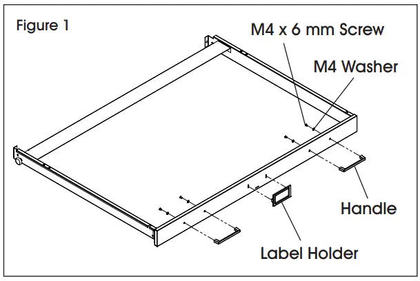 ULINE Flat File Cabinet -PARTS