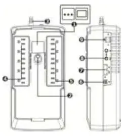 Lowell Power UPSA6-850 Rack Mounted Uninterruptible Power Supply-1
