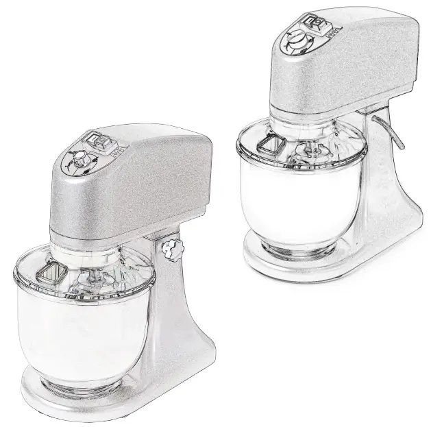 SIRMAN Compact 7L Planetary Mixer