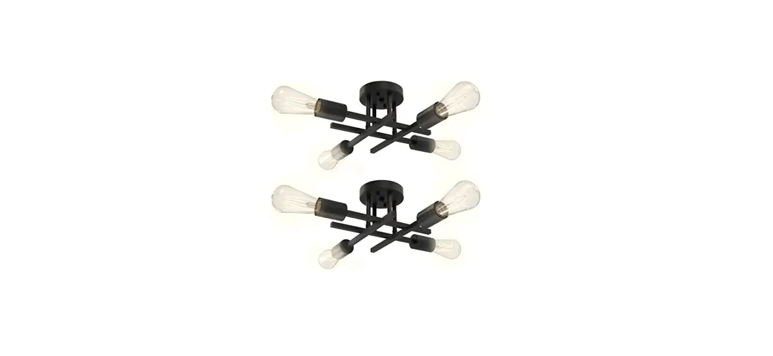 Sunco Lighting Sputnik Led Ceiling Light Installation Guide