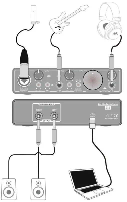YUER USB Audio Interface - Figure 5