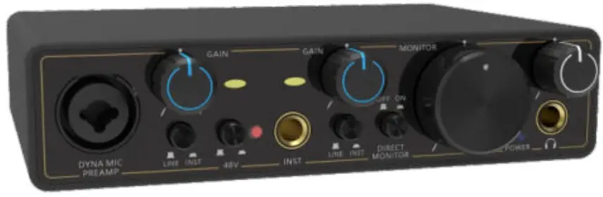 YUER USB Audio Interface