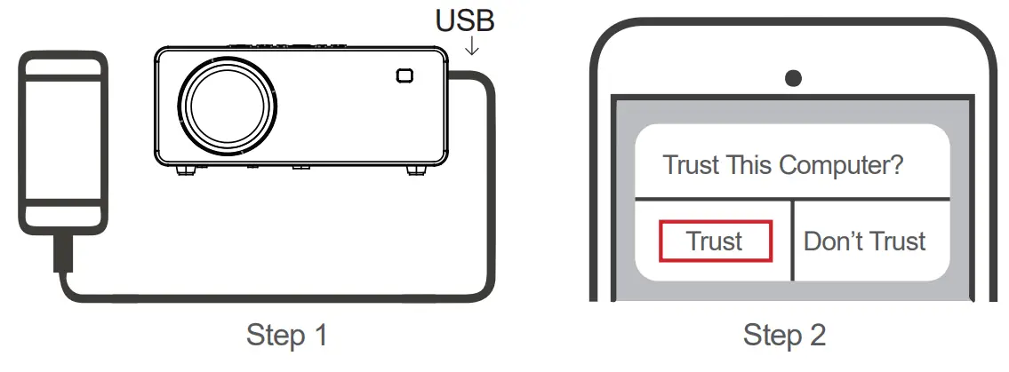 Divcre 1080P Video Projector fig 11