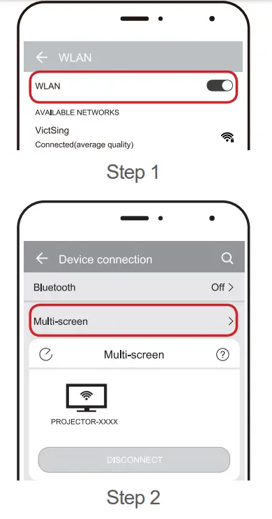 Divcre 1080P Video Projector fig 8