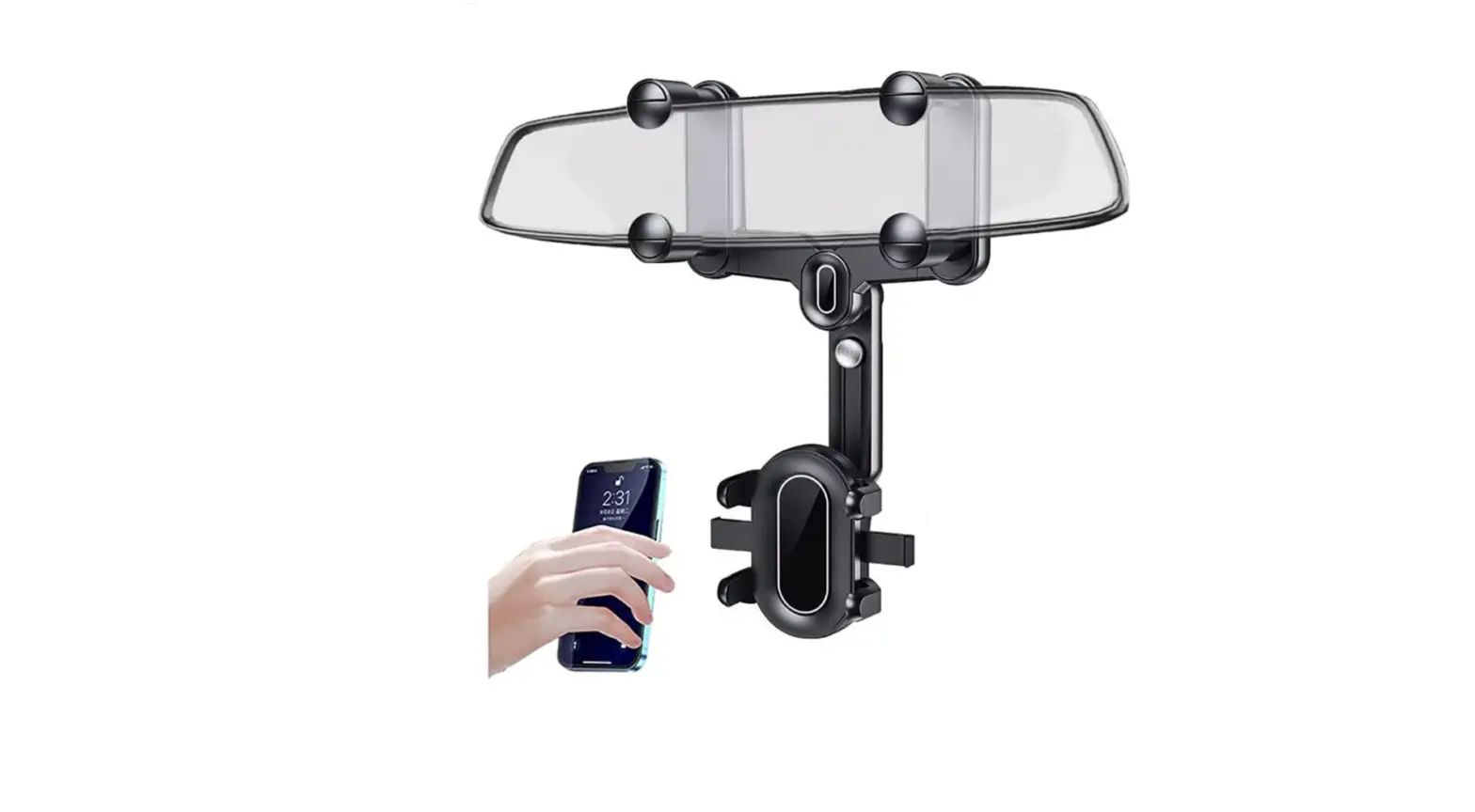 Meganjdesigns Rearview Mirror Phone Holder User Guide Meganjdesigns Rearview Mirror Phone Holder User Guide