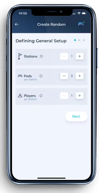 Apps BlazePod App - EXPLORE SCREEN 3