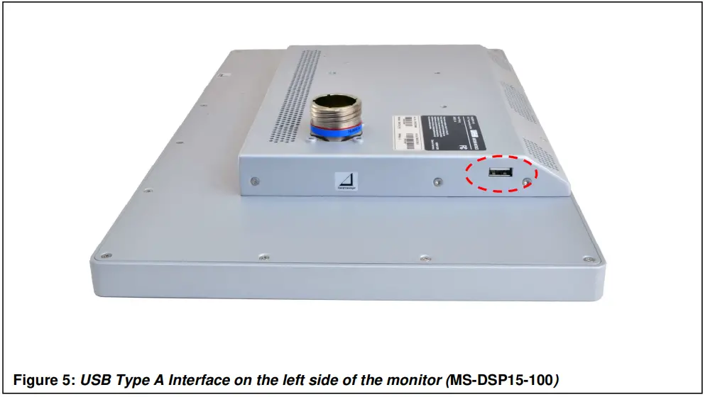 DELTA COMPONENTS MS-DSP15-100 Motion Metrics DeltaVarioMon 15.6 Inch Display fig 6