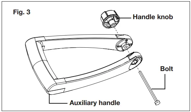 Fitting the Auxiliary Handle 