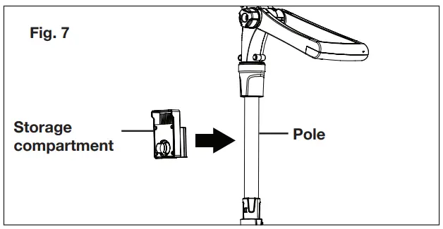 Installing the Storage Compartment 