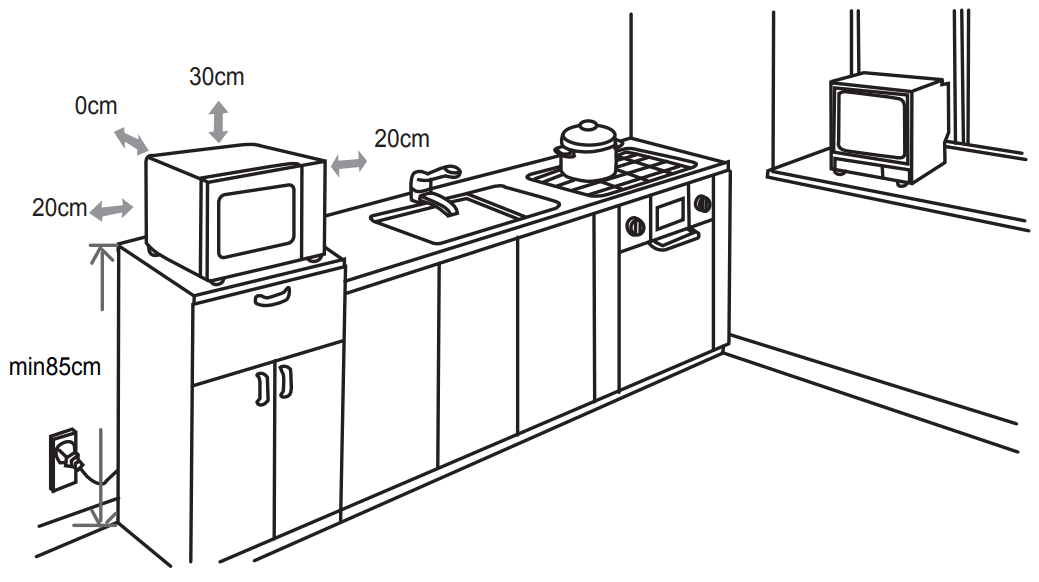 gorenje MO4250CLB Microwave Oven - FIGURE 5