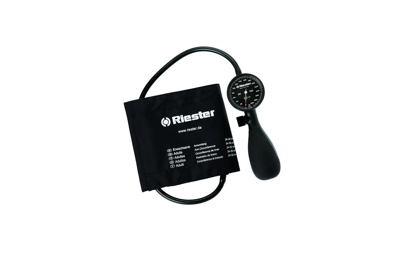 Riester 131854 Aneroid Sphygmomanometers And Cuffs Instructions