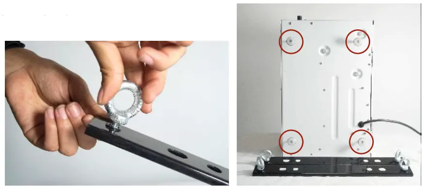 ALORAIR Hanging Kits Apply to Sentinel HD55 - setup 1