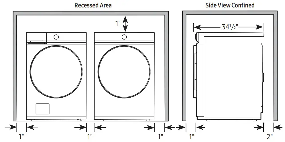 SAMSUNG WF53BB8700 Bespoke 5.3 cu. ft. Ultra Capacity Front Load Washer - Figure 2