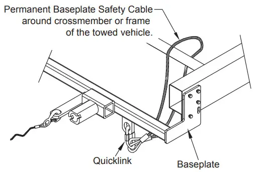 BLUE OX BX1139 Tow Bar Base Plate - Figure 27