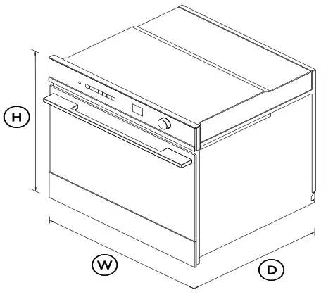 FISHER PAYKEL OB24SD11PLX1 Self-Cleaning Oven - 1