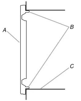 Whirlpool MK2160 Microwave Oven Built-In Trim Kit - Install Trim Kit Frame 1