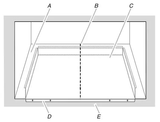 Whirlpool MK2160 Microwave Oven Built-In Trim Kit - Prepare Cutout Cabinet Opening 1