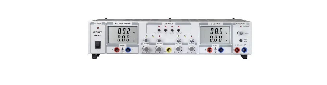 Voltcraft Vsp 2403 Vsp Laboratory Power Unit Instruction Manual Voltcraft Vsp 2403 Vsp Laboratory Power Unit Instruction Manual
