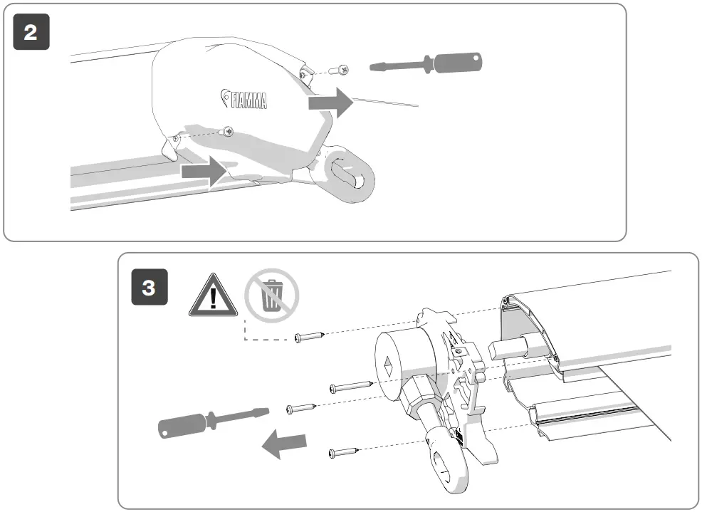FIAMMA 08448 01P Motor Kit - Figure 5